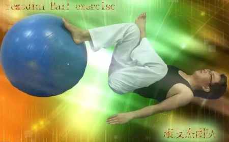 （2）治疗（减肥）神器！—图解remedial Ball exercise